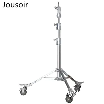 

Photo lamp bracket MF-7070B professional heavy duty video lamp holder with casters removable ultra high lamp holder CD50