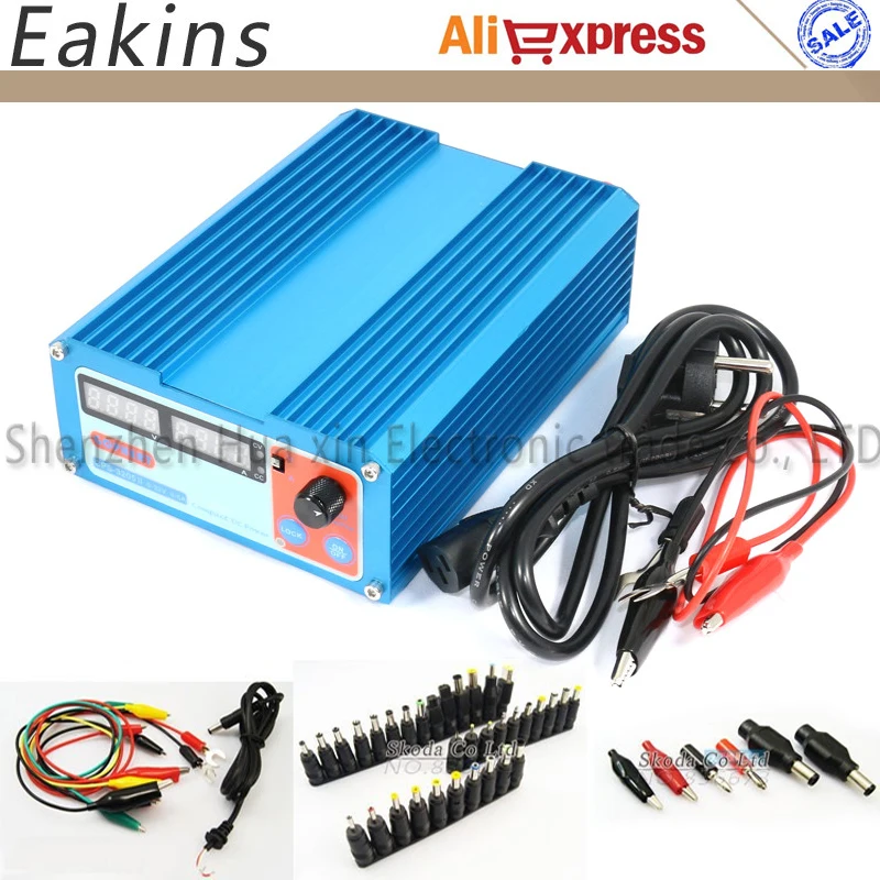  Free shipping Newest CPS -3205II precision Compact mini Digital Adjustable DC Power Supply 32V5A 110V-230V 0.01V/0.001A 