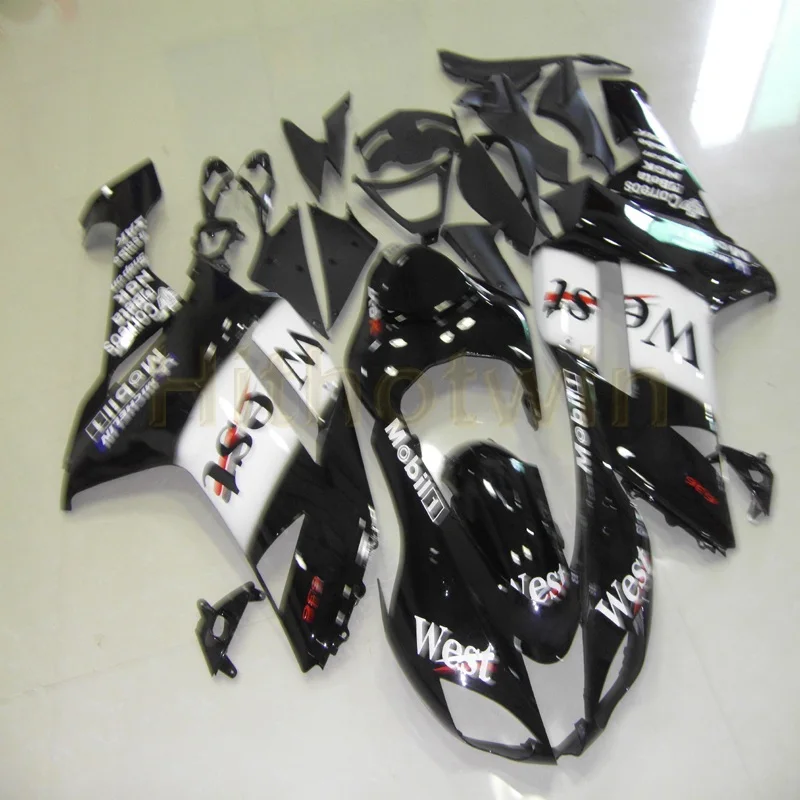 Пользовательские мотоцикла корпуса для ZX 6R 07 08 636 ZX6R обтекатель zx6r 2007 2008 +
