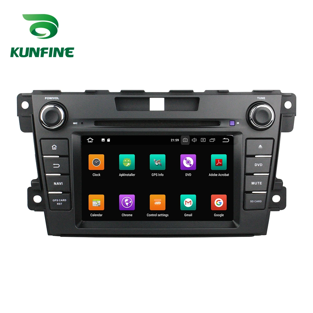 

KUNFINE Quad Core 2GB RAM Android 8.1 Car DVD GPS Navigation Multimedia Player Car Stereo For MAZDA CX-7 2006-13 Radio headunit