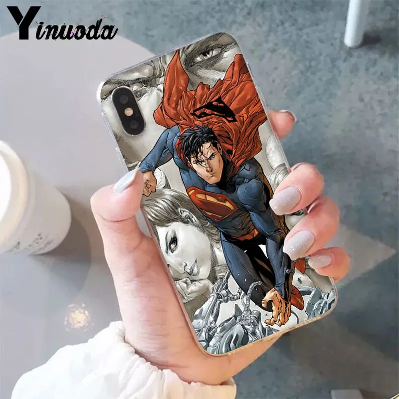 Yinuoda Marvel мстители супергерой комиксы на заказ фото мягкий чехол для телефона для iPhone 6S 6plus 7plus 8 8Plus X Xs MAX 5 5S XR - Цвет: A15