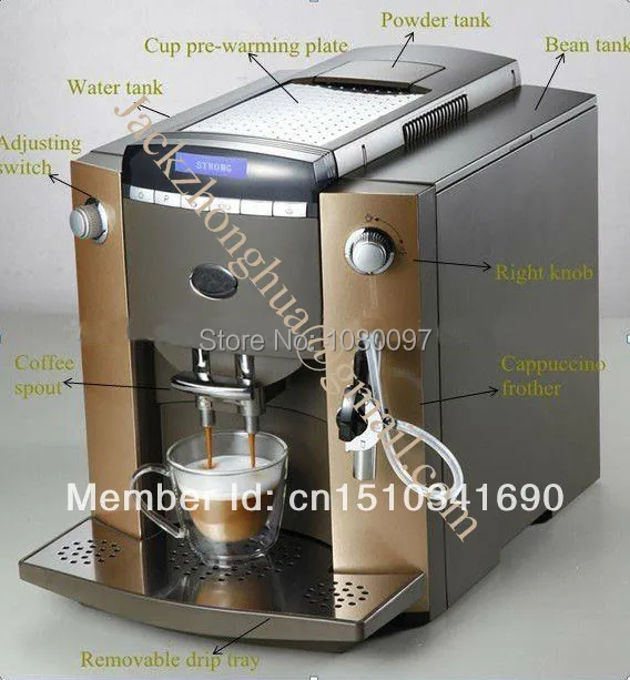 Электрическая Кофеварка эспрессо кофе машина