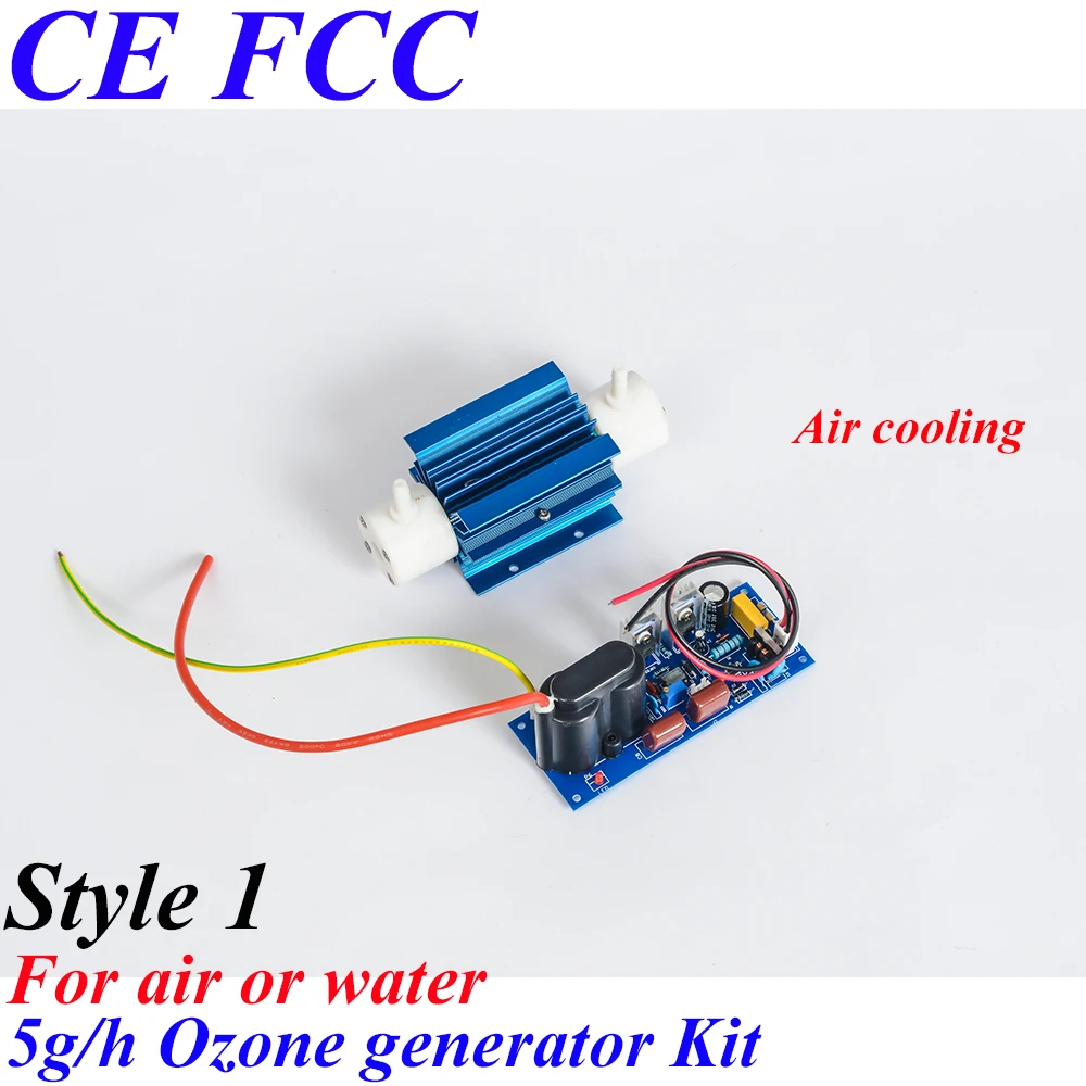 Pinuslongaeva CE EMC LVD FCC Factory outlet 5g/h Quartz tube type ozone generator Kit ozone water air purifier water treatment Pinuslongaeva CE EMC LVD FCC Factory outlet 5g/h Quartz tube type ozone generator Kit ozone water air purifier water treatment