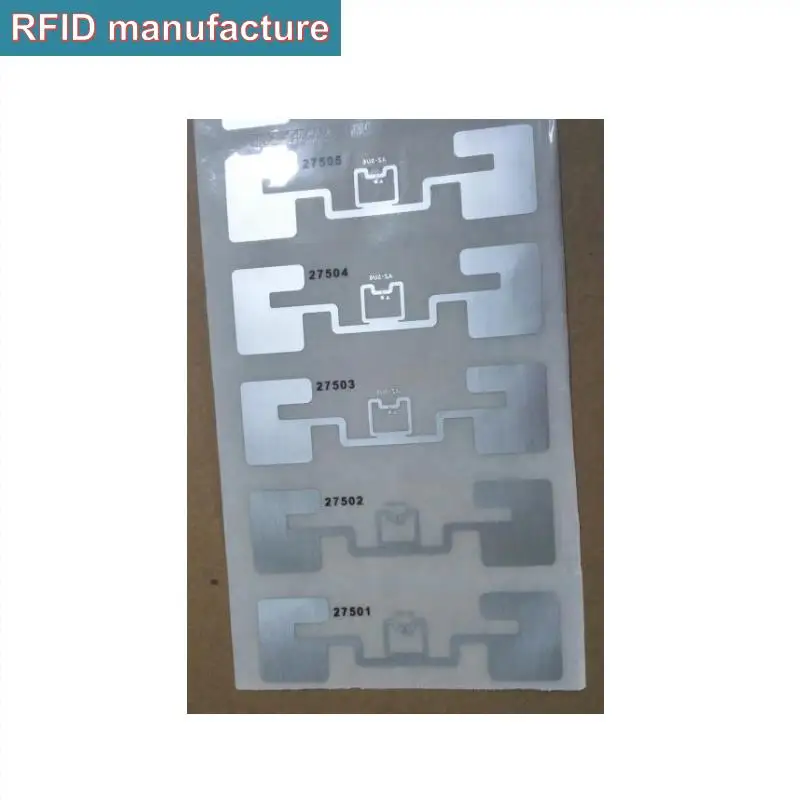 

Impinj Monza R6 uhf rfid tag wet inlay sticker running timing chip race result systems ISO18000-6C adhesive passive RFID label