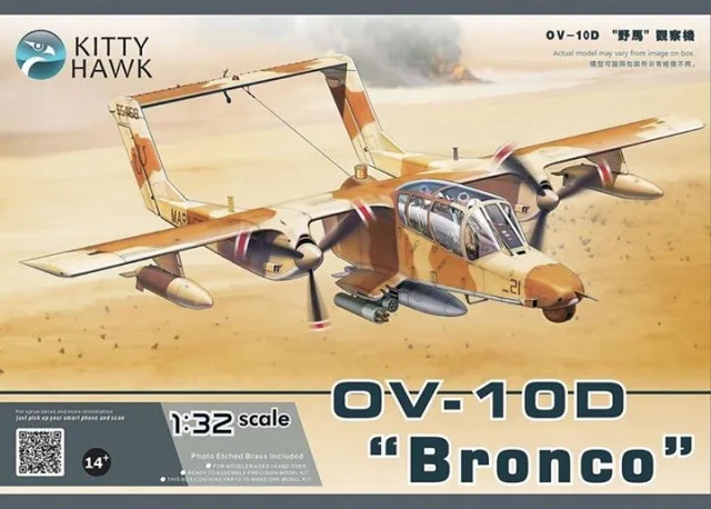 

KittyHawk KH32003 1/32 U S M C OV-10D Bronco in IRAQ 2003