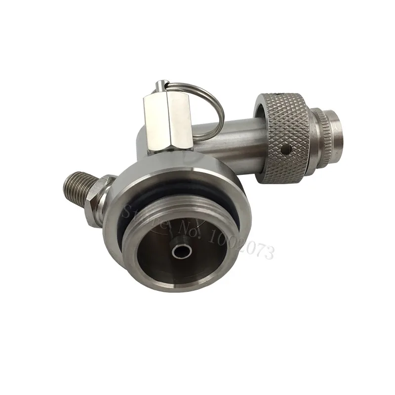 Stainless Steel Mini Beer Growler Spears  for Adjustable tap Faucet 2L 3.6L 5L Beer Keg growlers (4)