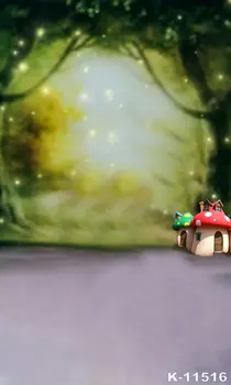 

Fairy Tale Background Photography For Children Newborn Dream Forest Photo Backgrounds Thin Vinyl Cloth Custom Backdrops