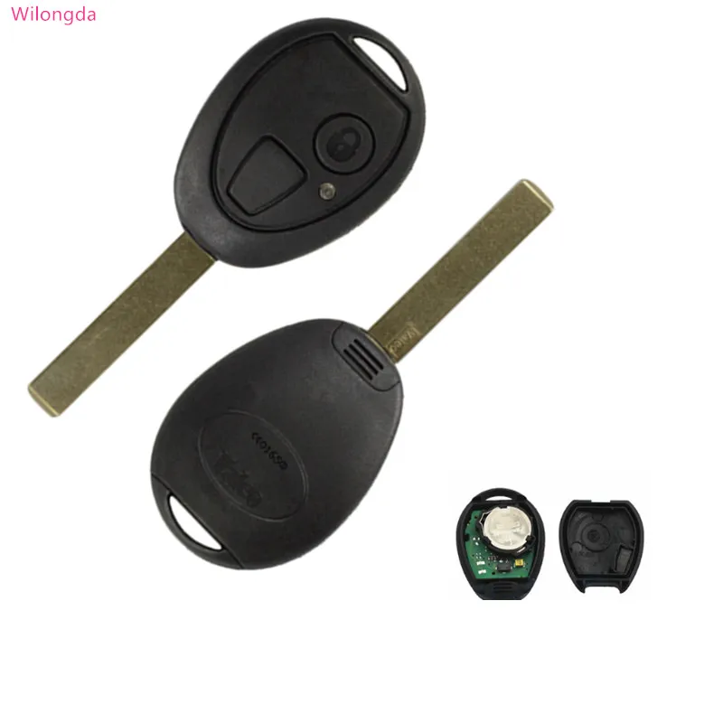 

Wilongda Auto key 2 button remote key with 434mhz PCF7930 chip (ID33) for BMW mini car key