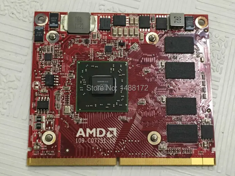 653732-001 109-C07751-10 for HP Touchsmart Exige2 HD6450 1GB MXM GDDR3 Video Graphics Card