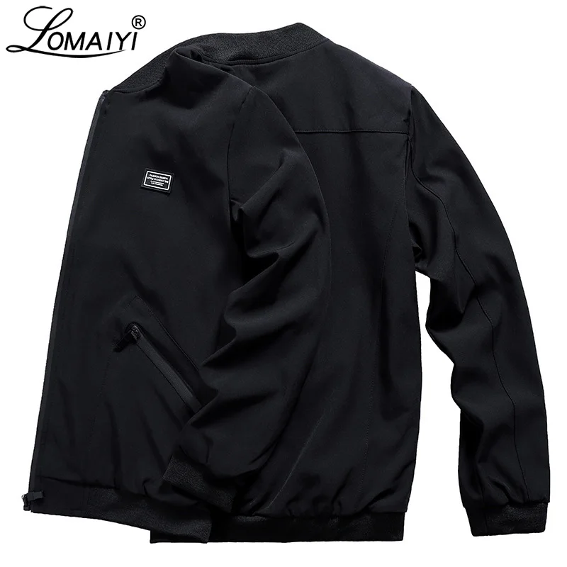 LOMAIYI كبيرة حجم 8XL الرجال منفذها السترات الرجال الربيع الخريف عارضة معطف رجالي صالح سليم سترة واقية الذكور البيسبول سترة BM281 LOMAIYI كبيرة حجم 8XL الرجال منفذها السترات الرجال الربيع الخريف عارضة معطف رجالي صالح سليم سترة واقية الذكور البيسبول سترة BM281