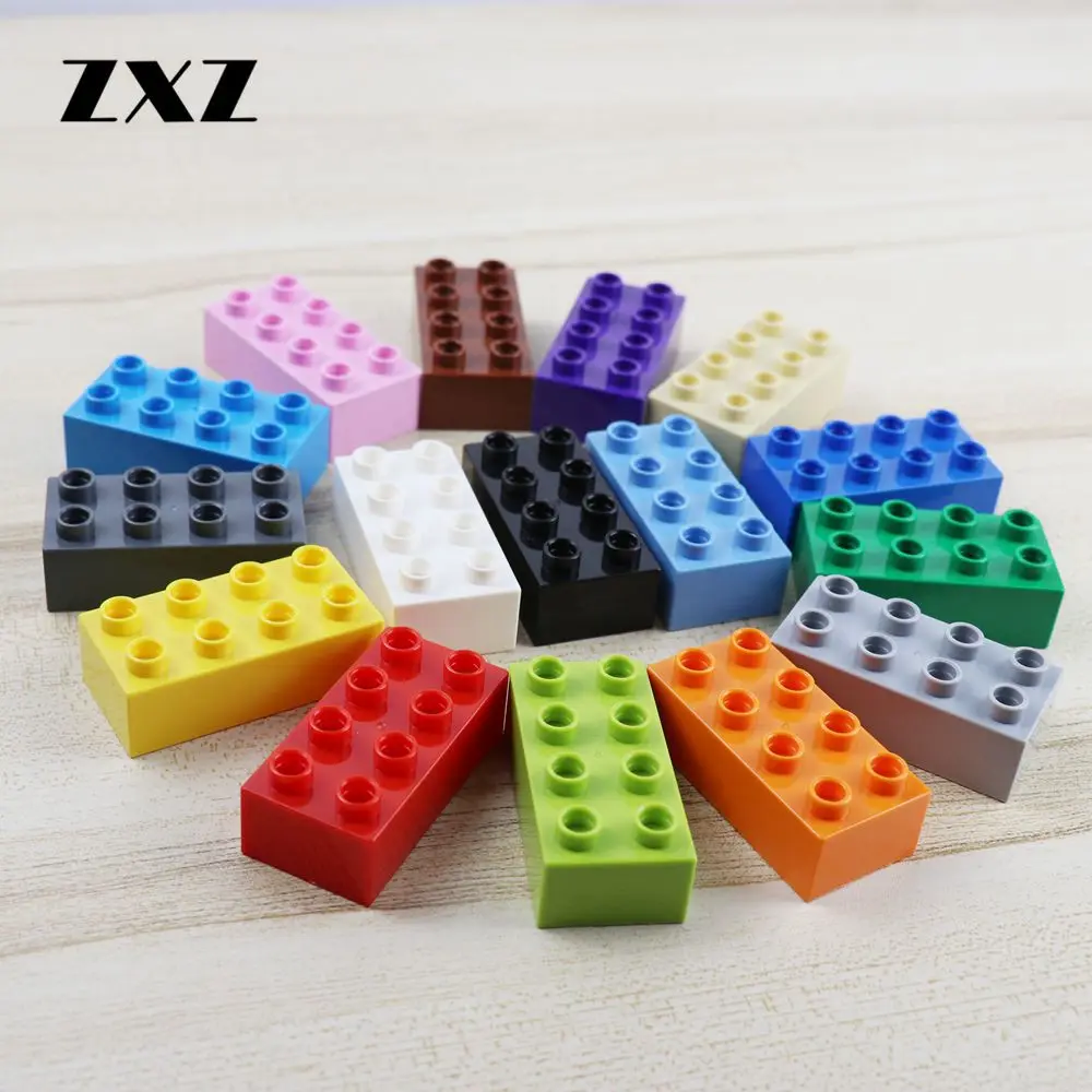 Lego Brick lot 2 x4 assortment of colors x 100 pieces lego building bricks 