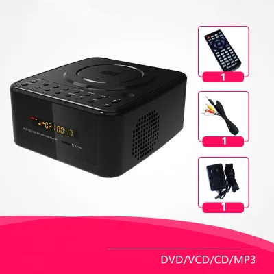 Портативный компакт-дисков DVD VCD player TF карта u-диск MP3 ретранслятор диск Повторите узнать машина bluetooth аудио FM радио AUX вход светодиодный дисплей - Цвет: Bluetooth