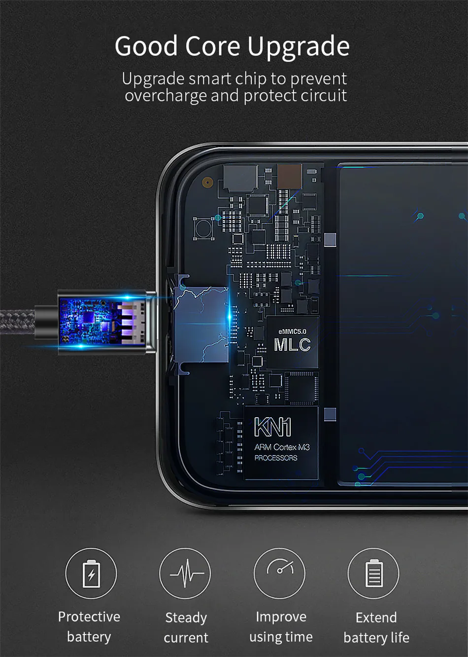 RGLM магнитное зарядное устройство Micro USB кабель для Xiaomi huawei Android мобильный телефон Быстрая зарядка магнит Microusb кабель для передачи данных провод