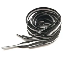 100 см 1 пара плоские отражающие бегун шнуровка безопасные шнурки унисекс для спорта баскетбол холст Цвет смешивания обувь шнуровка