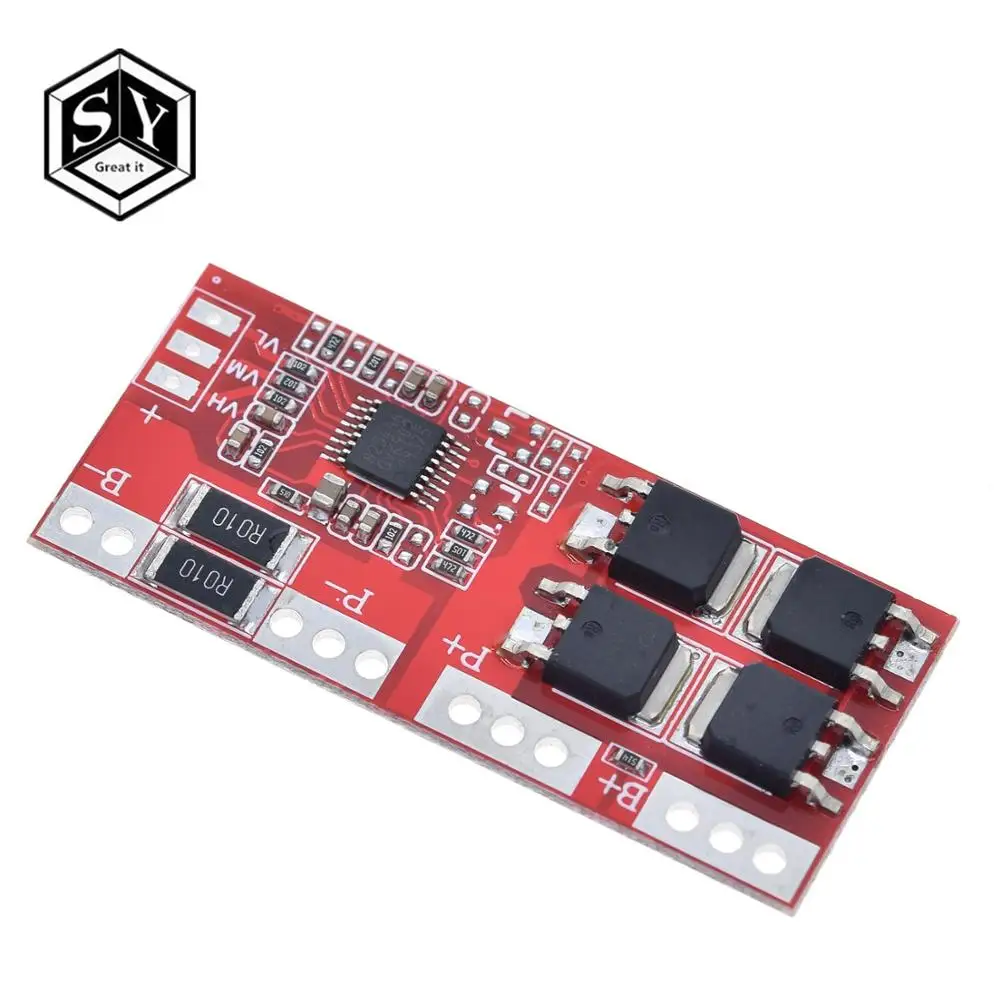

4S 30A High Current Li-ion Lithium Battery 18650 Charger Protection Board Module 14.4V 14.8V 16.8V Overcharge Over Short Circuit