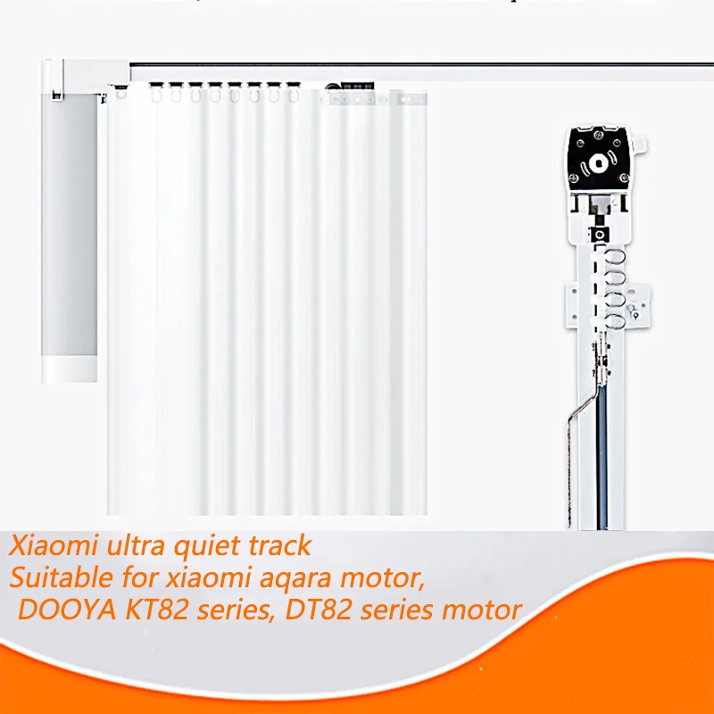  Original Xiaomi aqara / Dooya KT82 / DT82 engine Customizable Super Ganz Electric Curtain Track for