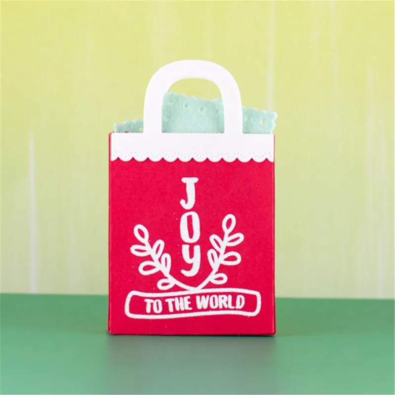 

DiyArts Gift Bag Metal Cutting Dies Scrapbooking Album Decorative Embossing DIY Card Making Paper Crafts New 2018 Box Die