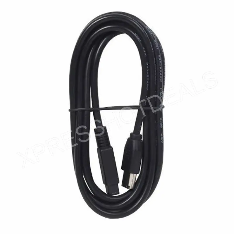 9 PIN к 6 IEEE 1394B FIREWIRE 800 400 кабель для ПК DV MAC 6FT|firewire 400|firewire 800cable for pc |