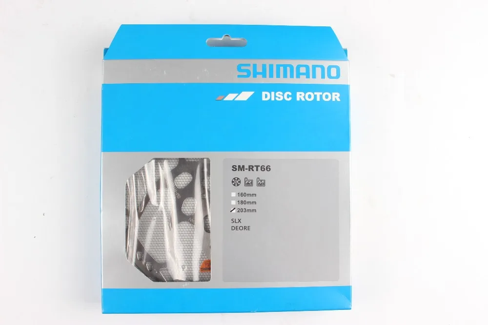 Shimano SLX ZEE DEORE SM-RT66 дисковые тормозные диски 160 мм 180 мм 203 мм MTB 6 болт тип дисковые тормозные диски " 7" " велосипедные детали