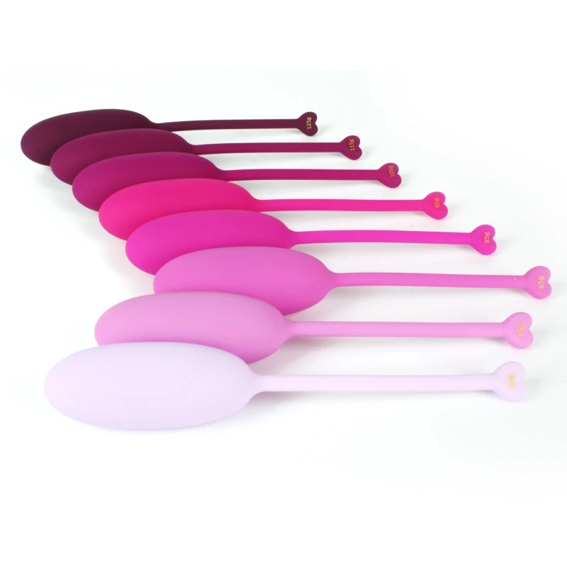 LOVETIME 8PCS EGG Silicone Smart Ball Kegel Exercise Ball Vagina Tighten Exercise Beads Vaginal Geisha Ball Sex Toy For Women 3