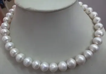 

gorgeous 10-11mm south sea white pearl necklace18"925silver