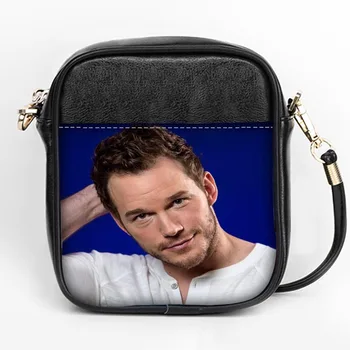 

Custom Chris Pratt fashion Sling Bag Women Sling Shoulder Bags Leather Mini Girls Tote Party Bag DIY Sling Bag