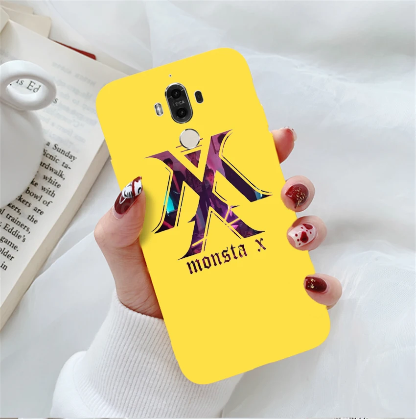 NCT 127 Kpop grupo Menino Candy Color Case for Huawei P10 P20 P30 MATE 10 20 Monsta X smart Soft Silicone Case
