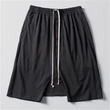 2019ss мужские хлопковые пляжные шорты Owen Gothic повседневные шорты Ro Darkness в британском стиле свободные спортивные штаны мужские пляжные шорты Haren