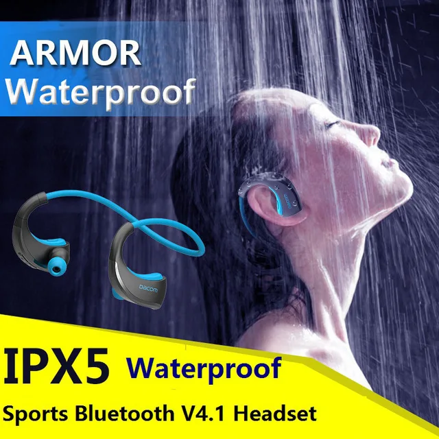 DACOM Armor G06 IPX5 Waterproof Sports Wireless Bluetooth V4 1 Earphone In Ear with Mic For