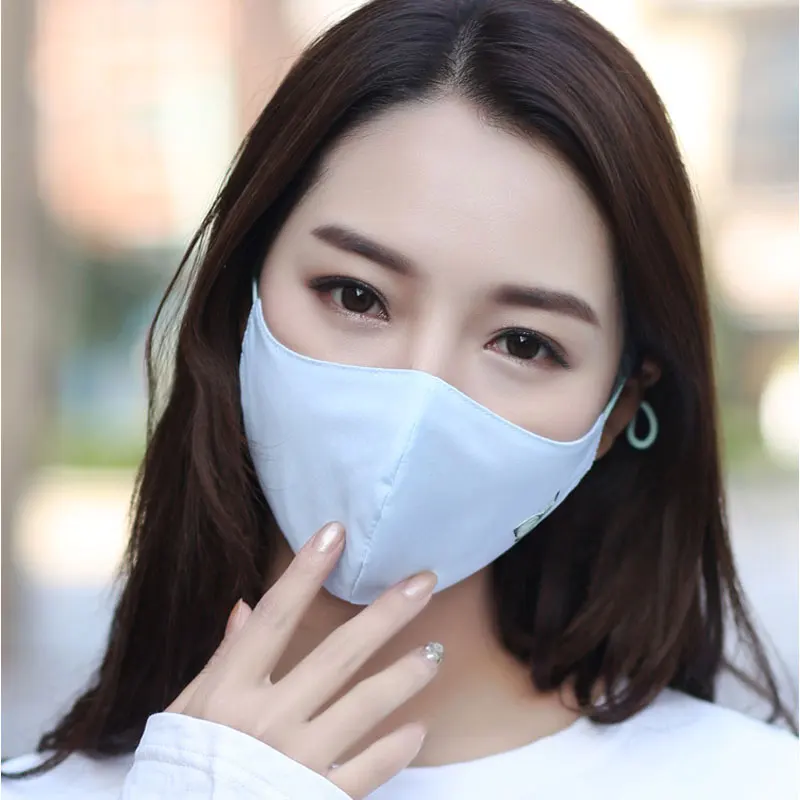Tcare1Pcs Мода для девочек лицевая маска от пыли фильтр ветрозащитный рот муфельной защита от образования бактерий маски для лица для защиты от