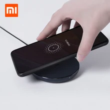 Xiaomi 10 Вт max Qi Беспроводное зарядное устройство для iPhone X/8 Видимый быстрый беспроводной зарядный коврик для samsung S9/S9+ S8 Note 9