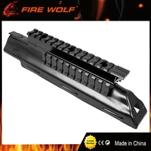 Tactical steel Tri-Rail Top Mount Cover AK47 приемник с тройным Пикатинни и Вивер рельсы HuntingTop крепление системы Крышка для АКС