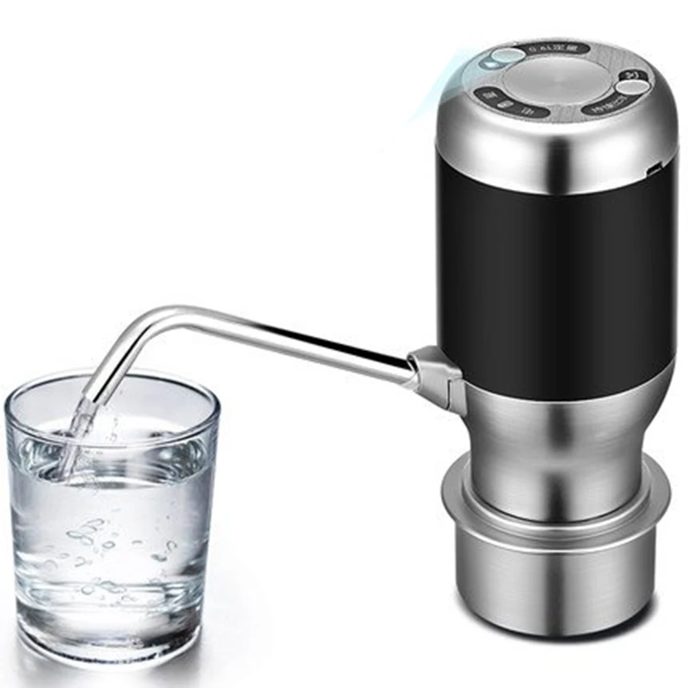 Wireless Electric Automatic Water Bottle Pump USB Charging Portable Electric Water Dispenser Rechargeable Drinking Water Bottle