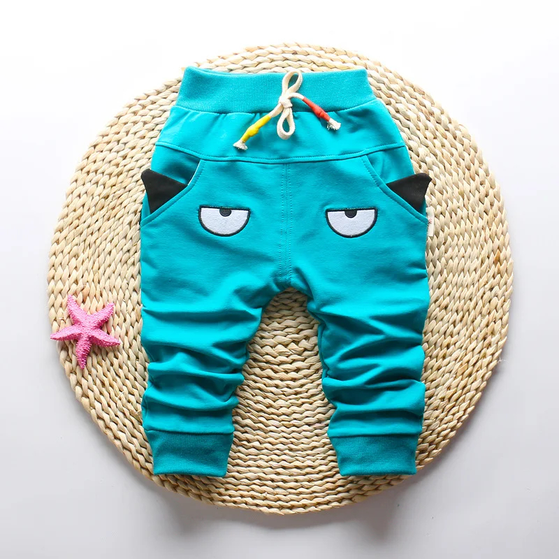 DIIMUU/От 1 до 3 лет; Модные осенние штаны для мальчиков и девочек; одежда для детей; Детские эластичные повседневные длинные брюки с рисунком