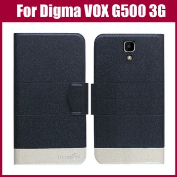

Digma VOX G500 3G Case New Arrival 5 Colors Fashion Flip Ultra-thin Leather Protective Cover For Digma VOX G500 3G Case