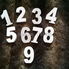 Таблице свадьбы числа- ручная роспись и автономных- комплект из 8 см highSet из числа 1-9( 9 числа в общей сложности