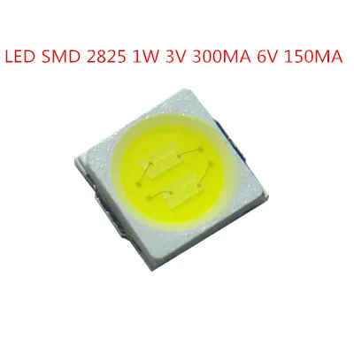 205&gt SMD светодиодный чип 2835 1 Вт 300 мА 3 в 6 9 белый теплый холодный 120 лм ультра яркий