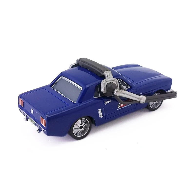 Disney Pixar Cars Brent Mustangburger с гарнитурой металлический литой под давлением игрушечный