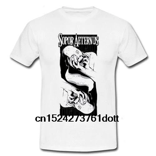 

Funny Men t shirt white t-shirt tshirts Black tee Sopor Aeternus the Ensemble of Shadows Darkwave Musical Project T-shirt