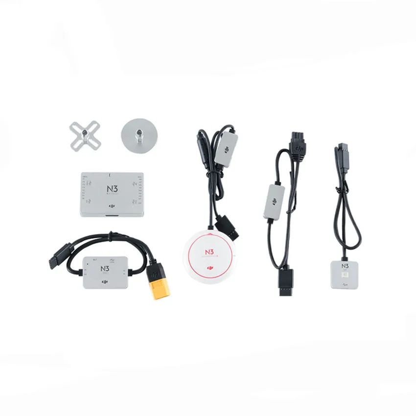 100% Оригинальный Контроллер полета DJI Naza N3 с GPS LED PMU двойной резервный