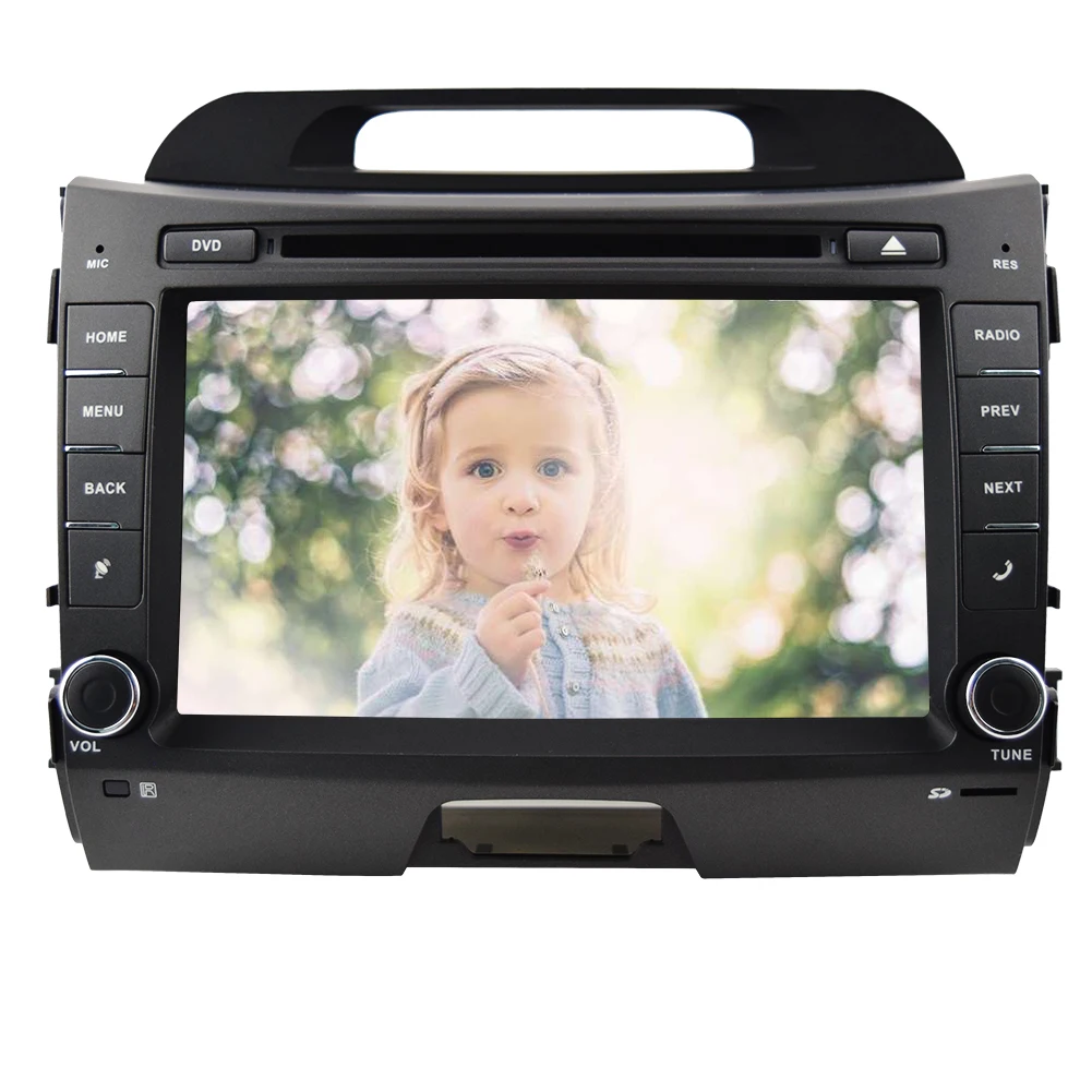 Perfect Car DVD Player Android 4.4 Radio GPS Stereo Tablet In Dash System Head Unit FM APP Navigation Music WiFi PC BT For Kia Sportage 12