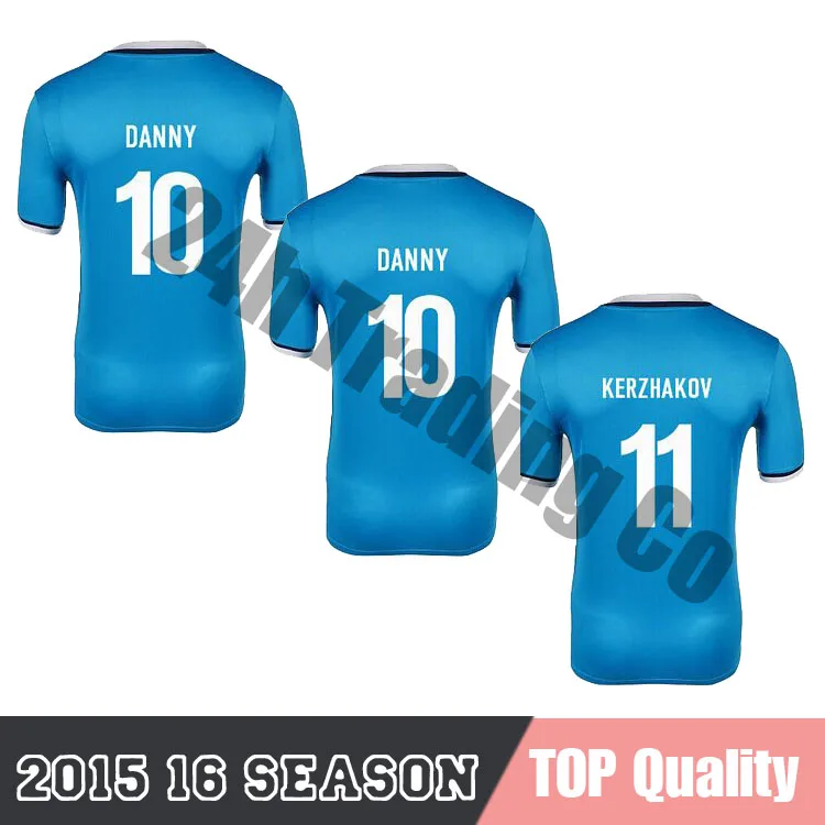 2015 2016 Zenit san petersburgo 2015 Jersey Zenit FC Petersburg 15/16 fútbol casero Jersey de encargo HULK versión correcta|jersey wanderers|custom kitejersey winter - AliExpress