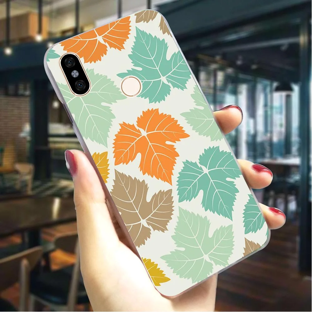 

Autumn fall Hard Cover for Redmi Note5 5Pro Pattern Phone Case for Xiaomi Redmi Note7 Note 5A Prime S2 3 Pro 4 X Covers Back