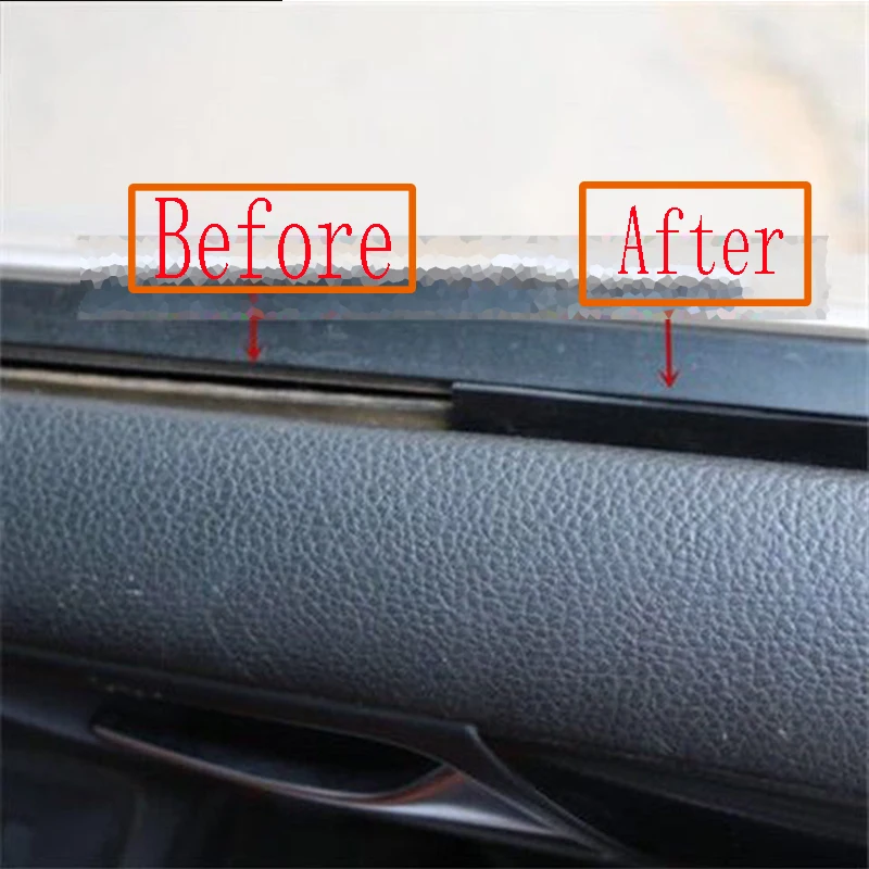 1m For Hyundai Creta Tucson Volkswagen VW Golf 6 7 5 GTI Kia Ceed Rio Sportage 2017 Car Accessories Door Window Sewing Gap Strip
