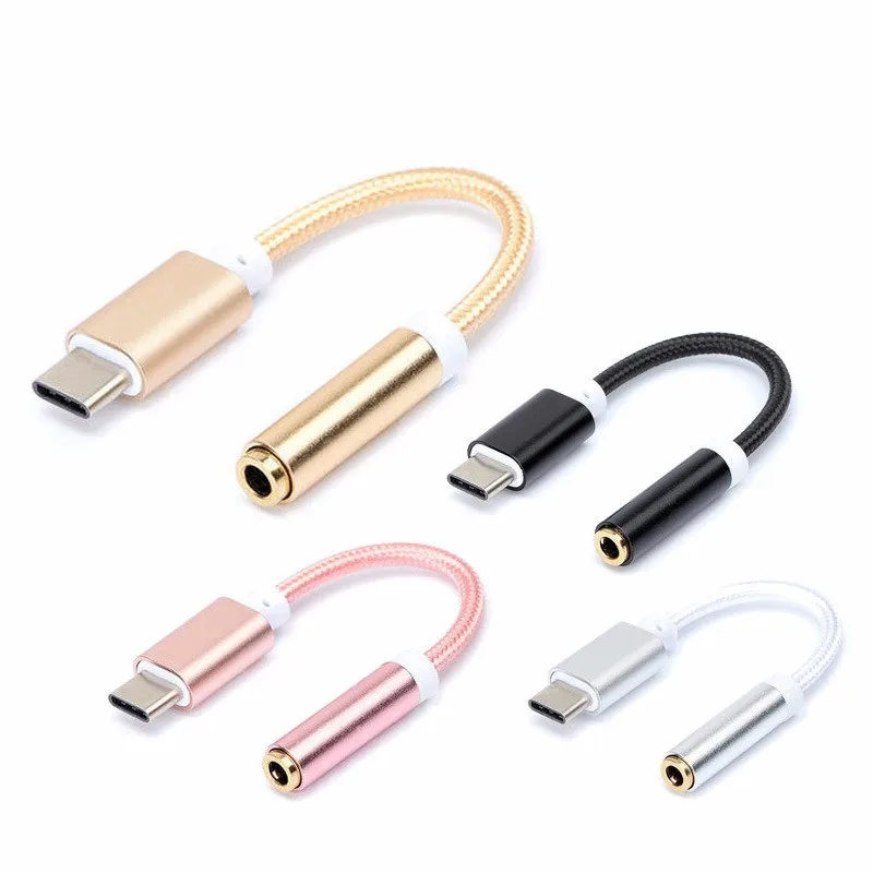 ENKLOV Converter AUX Type-C To 3.5 mm Jack Headphone Adapter For Huawei Mate P20 Pro Xiaomi Mi 6 8 Mix One plus Audio Cade ENKLOV Converter AUX Type-C To 3.5 mm Jack Headphone Adapter For Huawei Mate P20 Pro Xiaomi Mi 6 8 Mix One plus Audio Cade