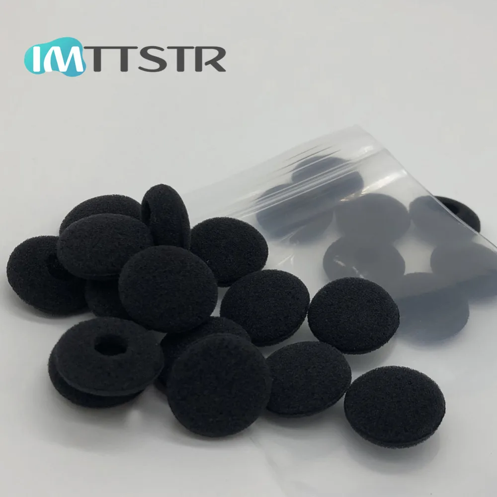 

IMTTSTR 18mm Soft Foam Sponge Ear Tip Cover Replacement Earbud Covers for Sennheiser MX880 MX-880 Earphones Sleeve