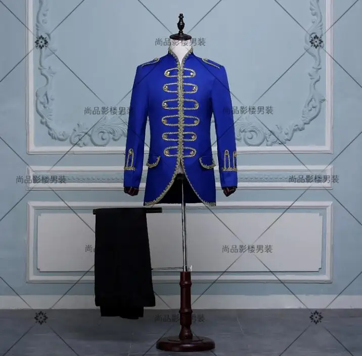 Homme Costumes Danse Terno Robe Blazer Designs Scène Hommes Chanteurs Masculino Noir Smoking bleu Pour De blanc Royal Les Vêtements Veste Style qxY6IwC