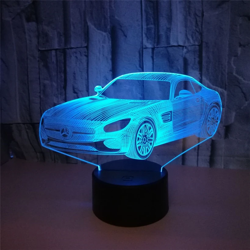 car 3D night light (3)