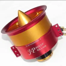 JP90mm EDF металла канальные 6 S liop для RC Airplan