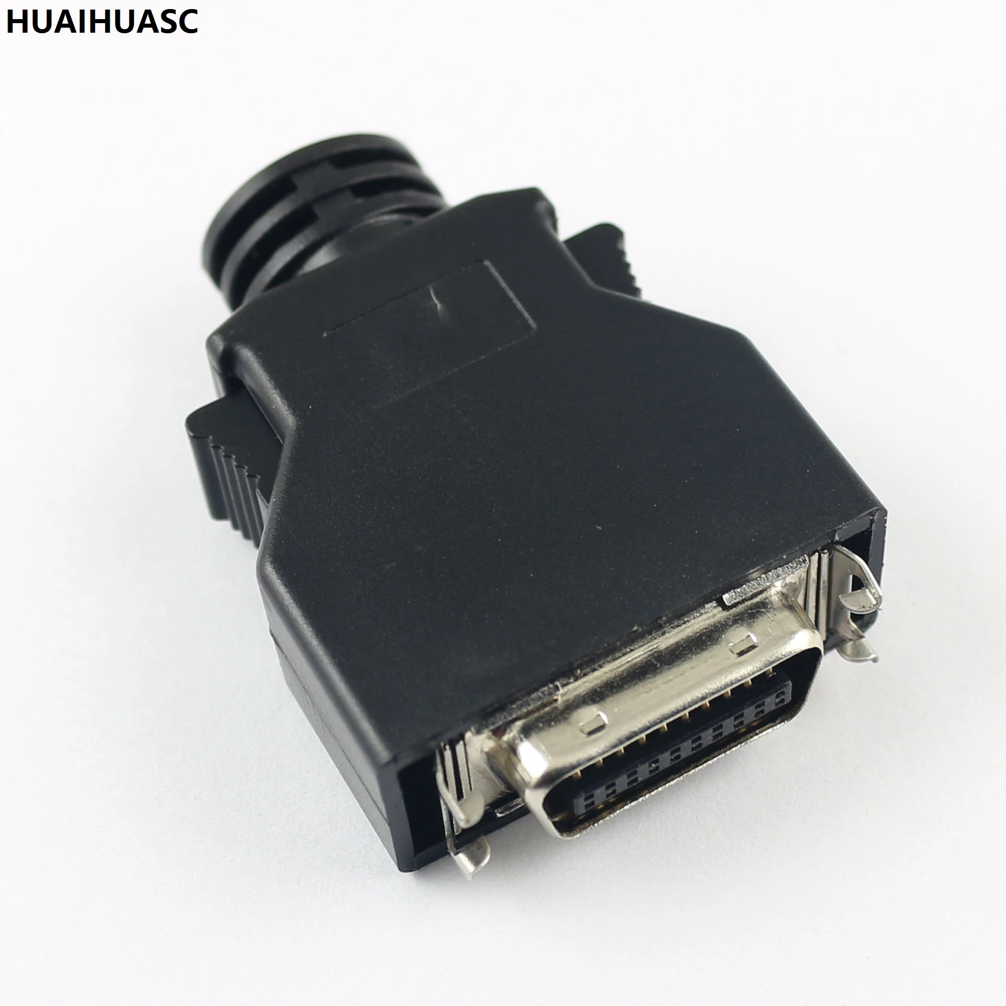 

1Pcs SCSI 20 Pin MDR Male CN Solder Plug Connector Shell Kit shield For Cable Assembly